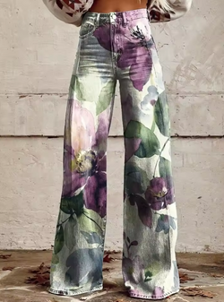 Alessia | Unieke en Verfijnde Boho Vintage Broek