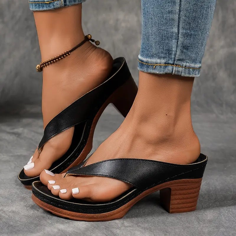 Noméra™ – Luxe Orthopedische Sleehak Slippers