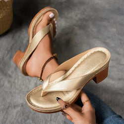 Noméra™ – Luxe Orthopedische Sleehak Slippers