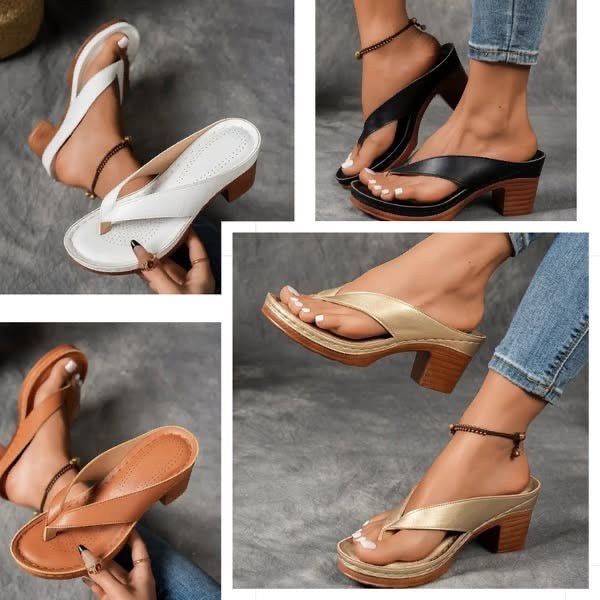 Noméra™ – Luxe Orthopedische Sleehak Slippers