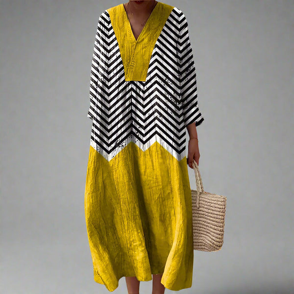 Julia™ | Elegante Geometric Dress