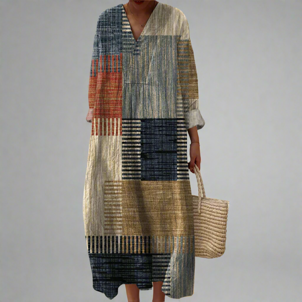 Julie™ | Elegante Geometric Dress