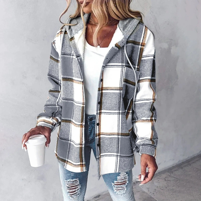 Elora™ Flanelljack – Warmte met Stijl