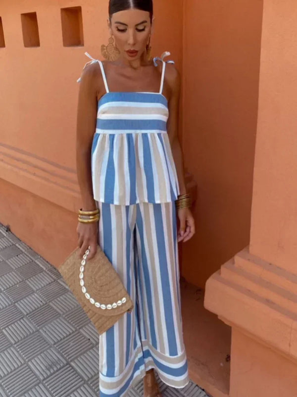 Hanne – Zomerset met Geprinte Broek