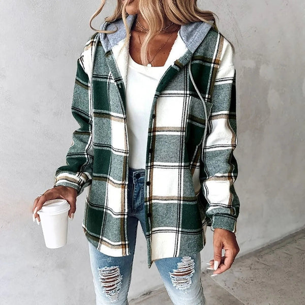 Elora™ Flanelljack – Warmte met Stijl
