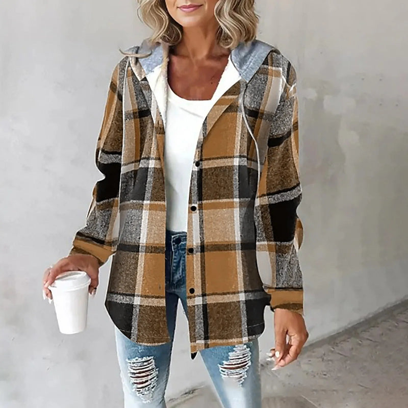 Elora™ Flanelljack – Warmte met Stijl