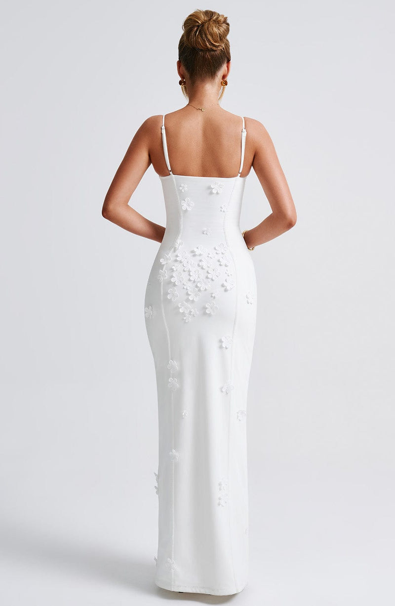 nevaé Floral Appliqué Maxi Dress