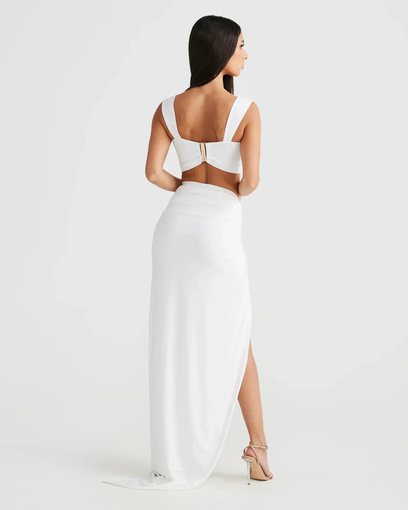 nevaé Cut-Out Maxi Skirt Set