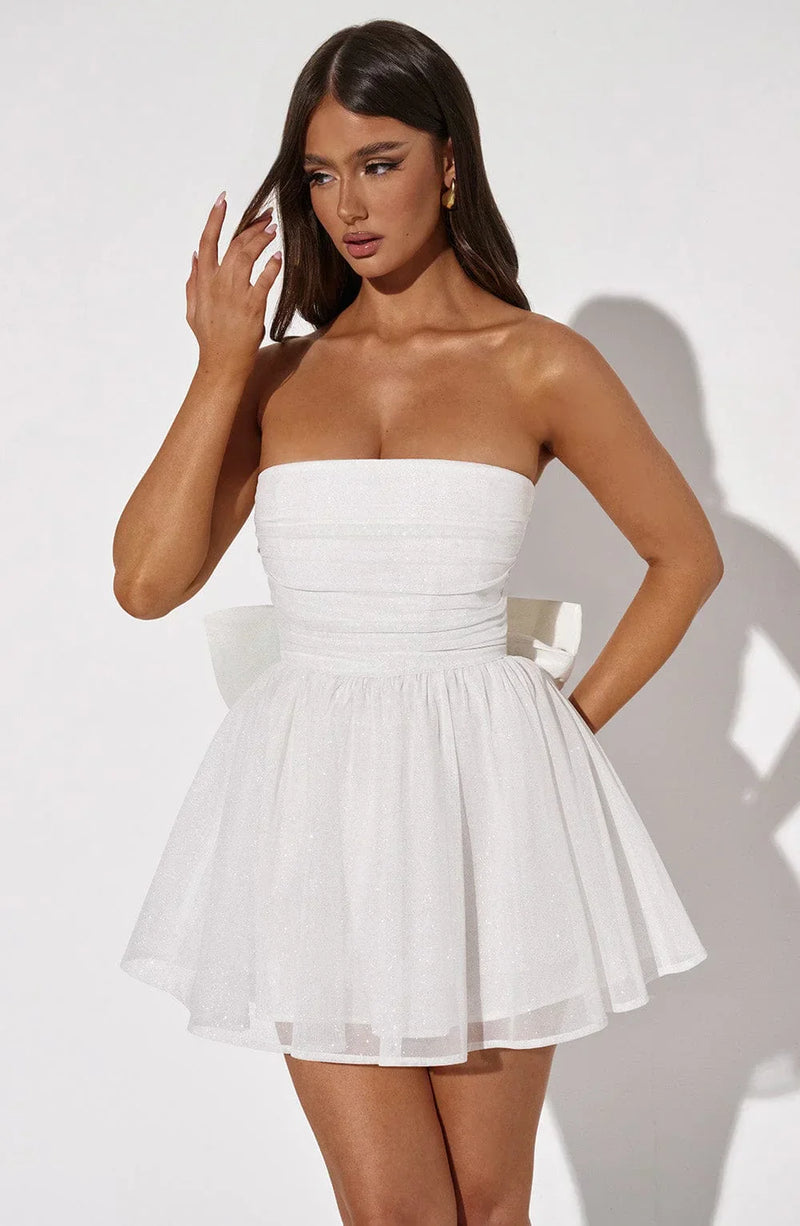 nevaé Bow Back Mini Dress
