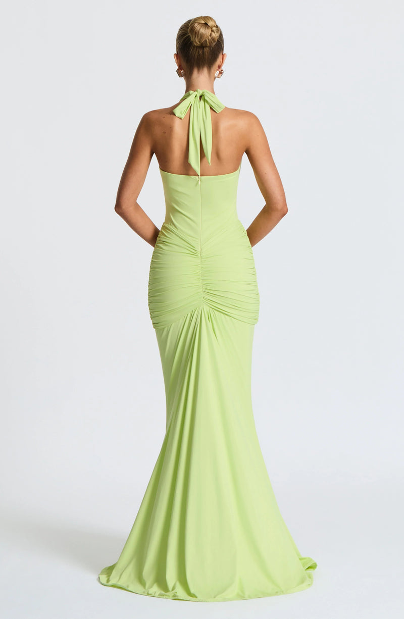 nevaé Draped Jersey Maxi Dress