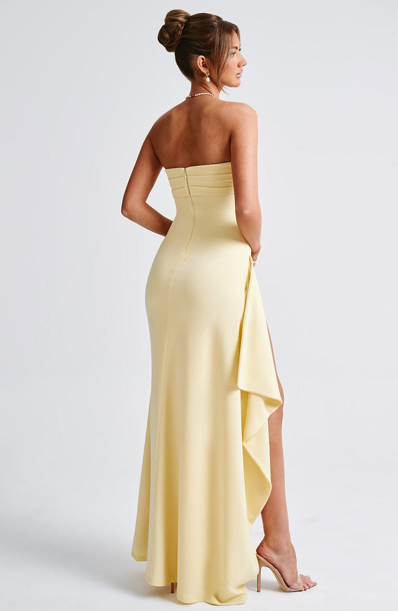 nevaé Zafira Maxi Dress - Lemon