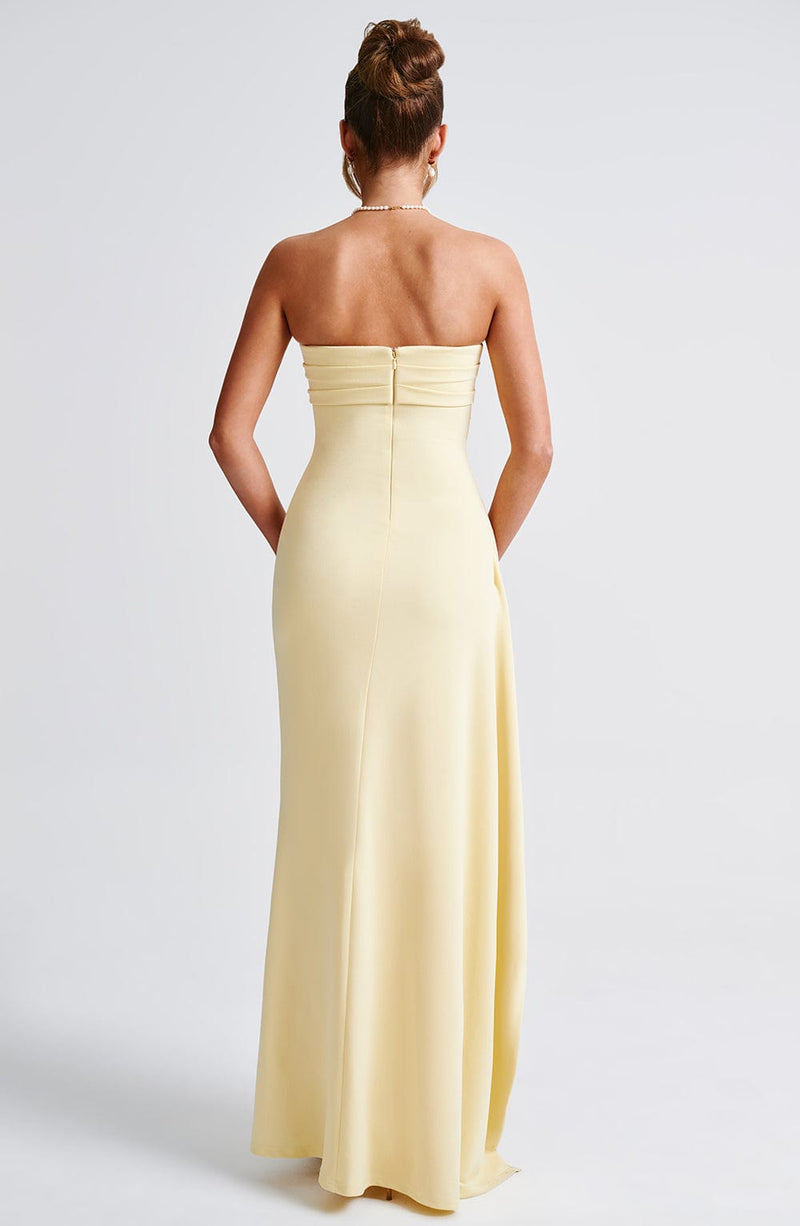 nevaé Zafira Maxi Dress - Lemon